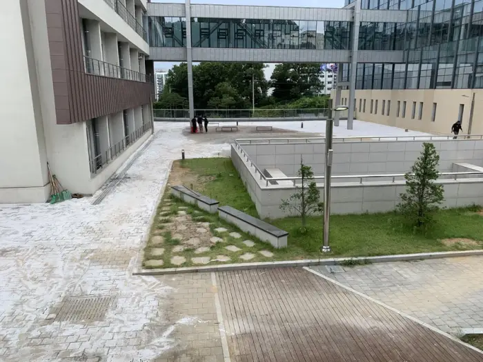 인천 보도블럭수리 시공 후 현장